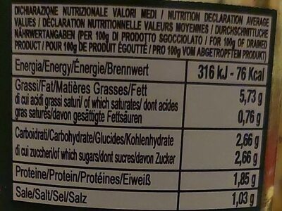 ITALCARCIOFI CARCIOFI GAMBO ROMANA OLIO 580 ML