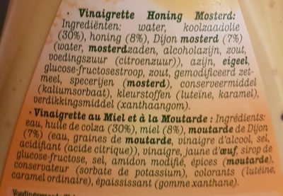 VDM VINAIGRETTE MIEL MOUTARDE 450ML (OV 12)