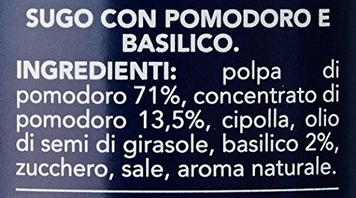 BARILLA SUGO BASILICO 400 GR X 6