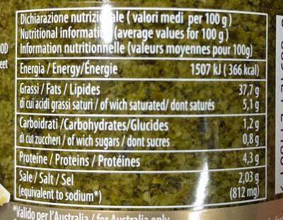 DIVELLA PESTO ALLA GENOEVESE 190 GR X 12