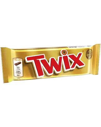 [014792 TWIX 50 GR] TWIX SINGLE 50GR (2x25GR) (32-Pack)