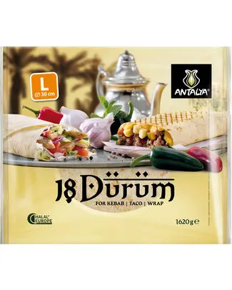 POCO LOCO ANTALYA TORTILLAS 30CM 18P - 6-Pack