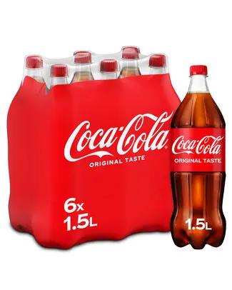 [052122 COCA 1.5] COCA COLA PET 1,5L - 6-Pack