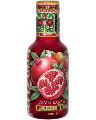 [052461] ARIZONA POMEGRANATE GREEN TEA PET 50CL 6-Pack