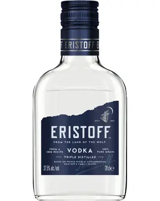 [059542] ERISTOFF VODKA BRUT FLASK 37,5° 20CL