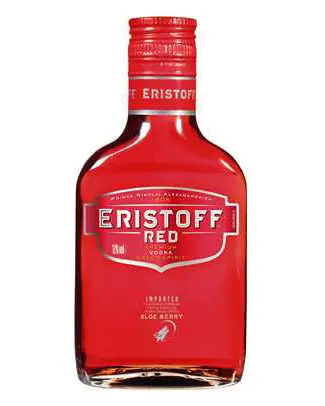ERISTOFF VODKA RED FLASK 18° 20CL (6-Pack)