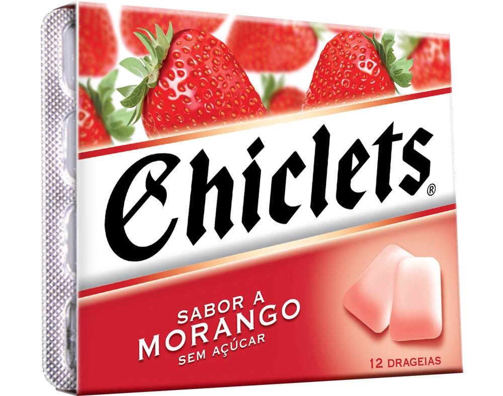 [CHICLETS STRAWBERRY] Chiclets Strawberry 16.5g X 14