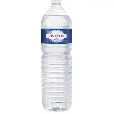[052890] CRISTALINE EAU DE SOURCE PLATE PET 1,5L (6-Pack)