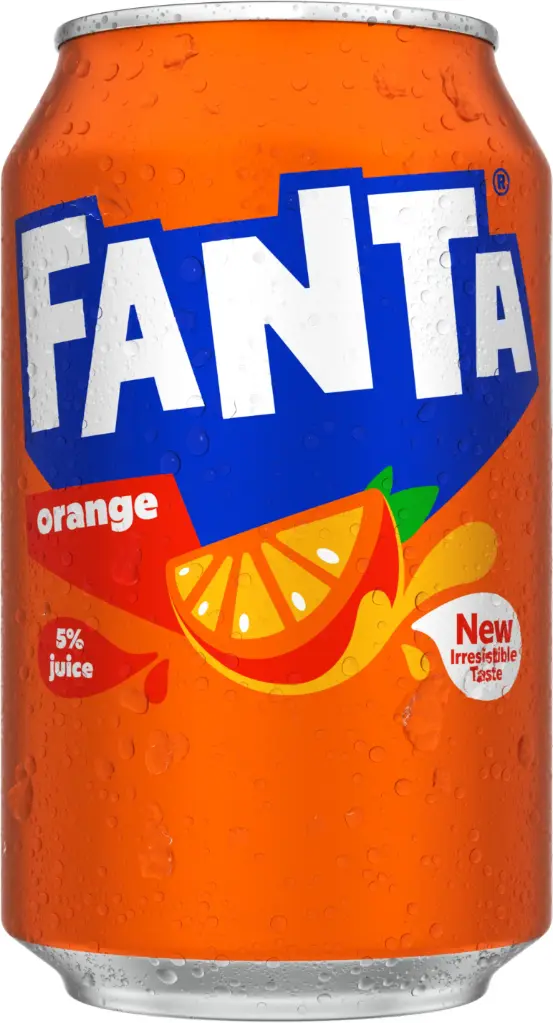 [052047 FANTA ORANGE 33 PROMO] FANTA ORANGE FAT CANS 33CL (PromoPack) X 24