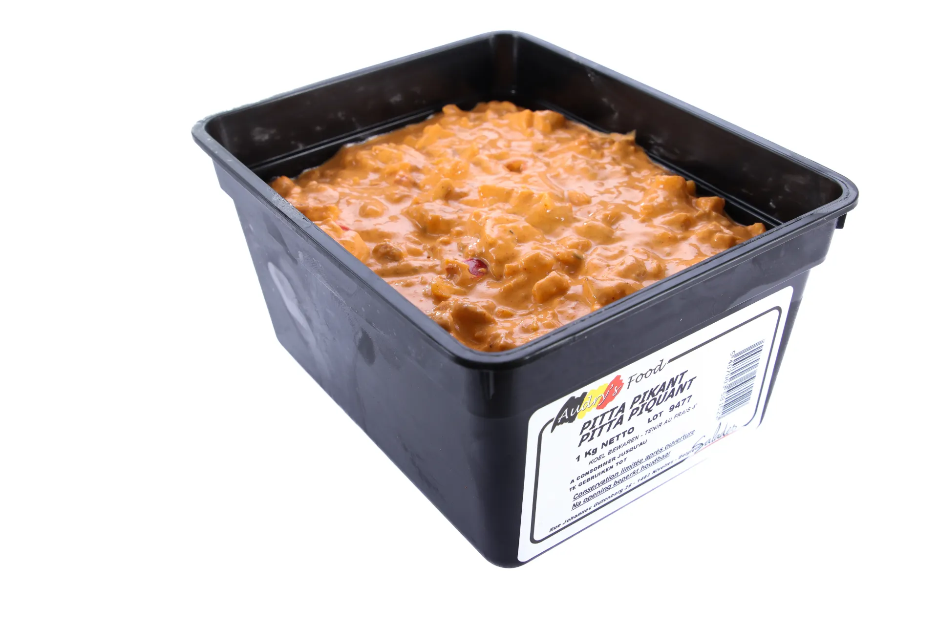 SALADE PITTA PIQUANTE (DINDE) 1KG AUDRY'S