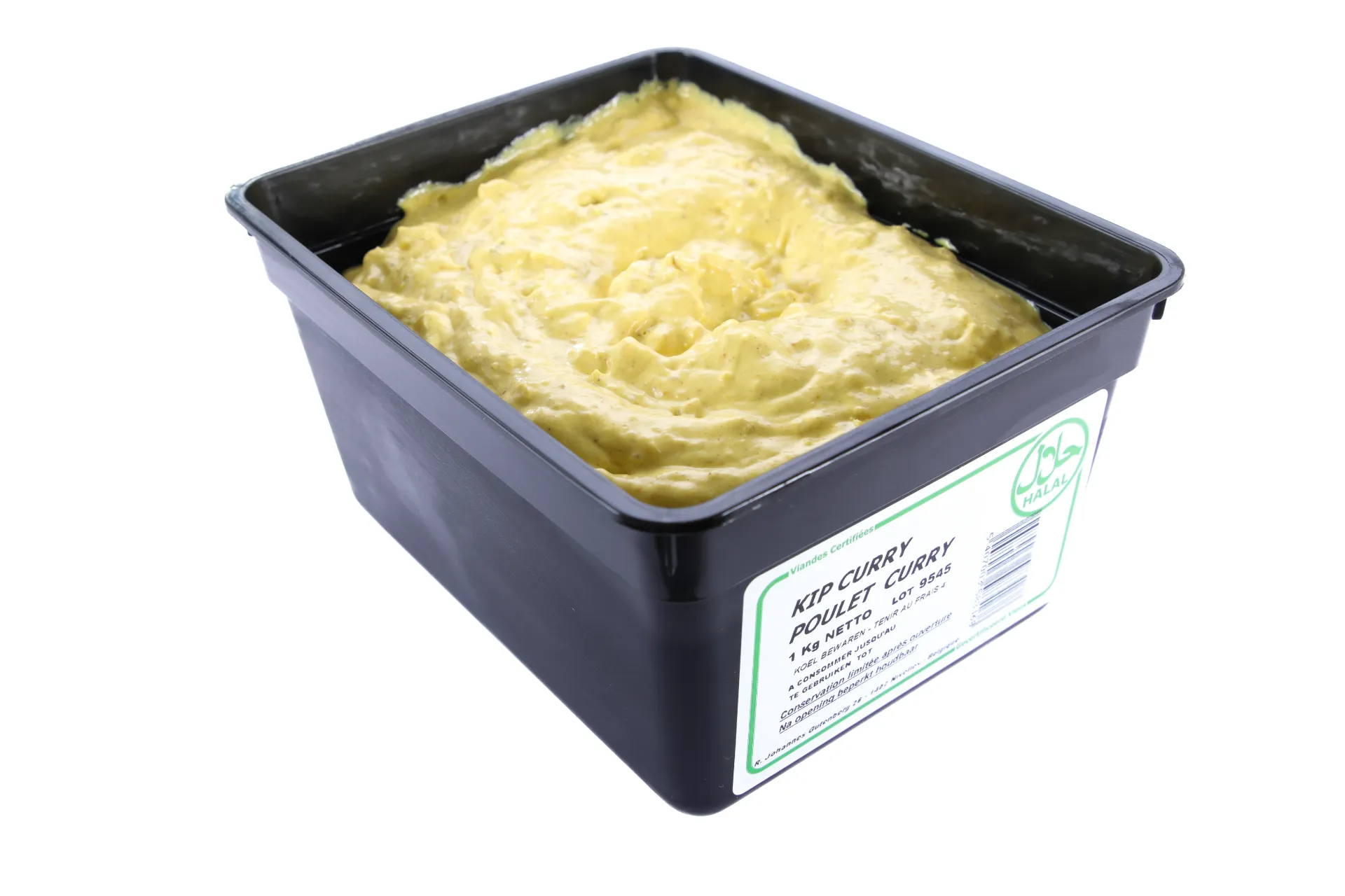 SALADE DE POULET CURRY 1KG AUDRY'S