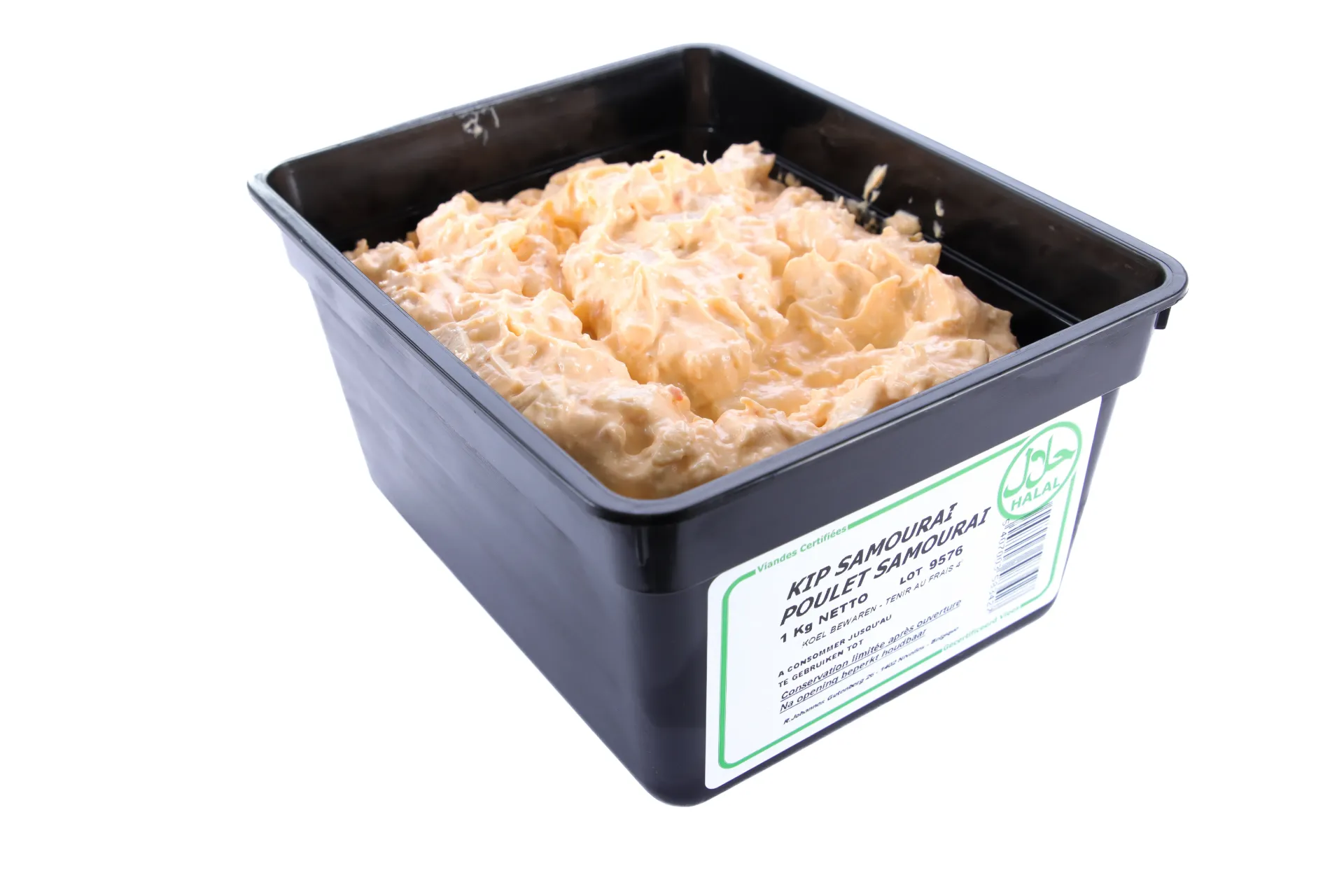 SALADE DE POULET SAMOURAI 1KG AUDRY'S