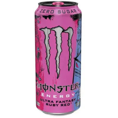 MONSTER ENERGY ULTRA FANTASY RUBY RED 50CL