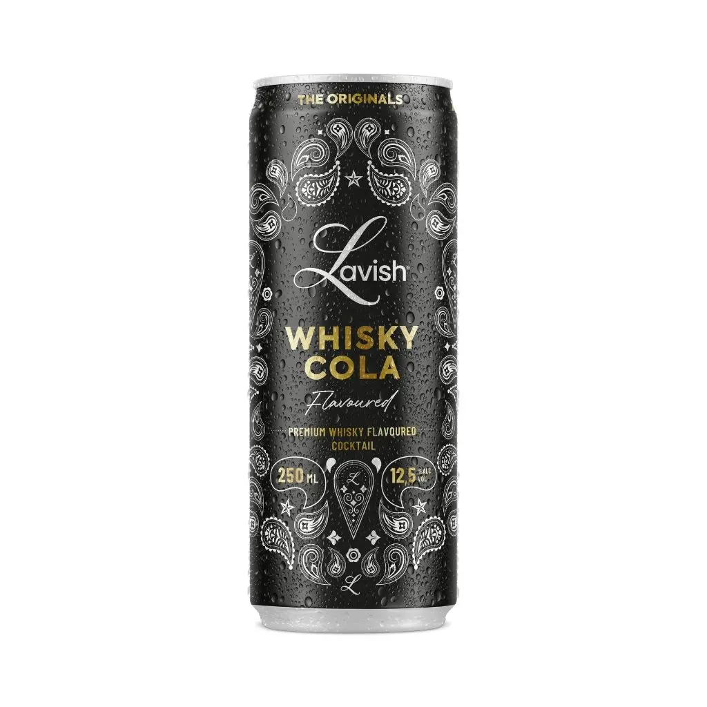 LAVISH WHISKY & COLA 12.5° CAN 25CL