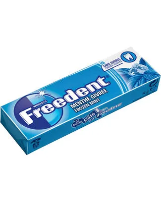 [034064] FREEDENT FROZEN MINT/REFRESH DR. S/S