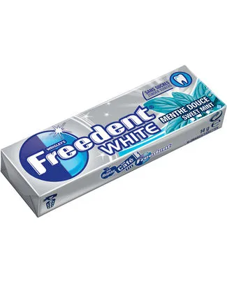 [034085] FREEDENT WHITE SWEET MINT DR. S/S