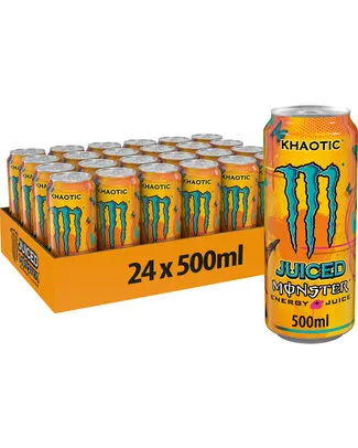 [053387] MONSTER ENERGY JUICED KHAOTIC CANS 50CL