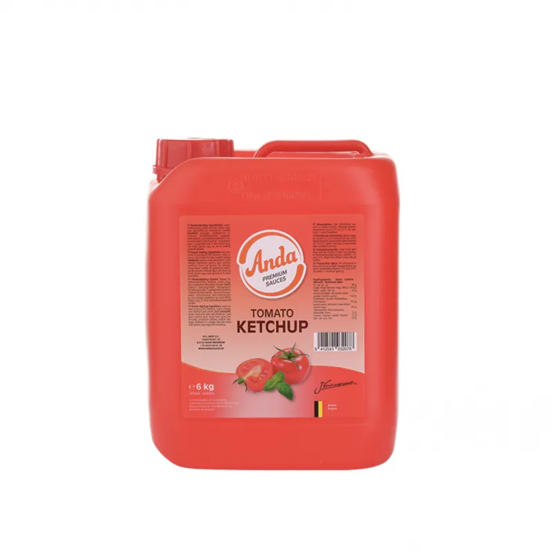 [4001128] KETCHUP TOMATE BIDON 6 LIT ANDA