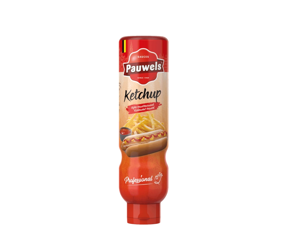 KETCHUP PAUWELS TUBE 1L