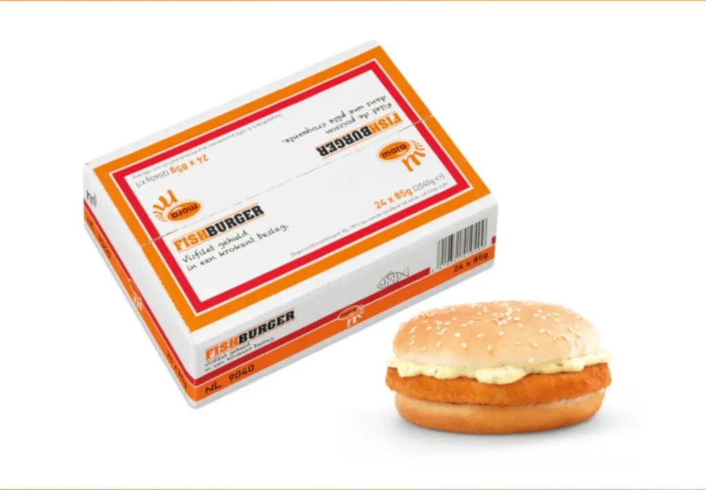 FISHBURGER 24 X 85 G MORA