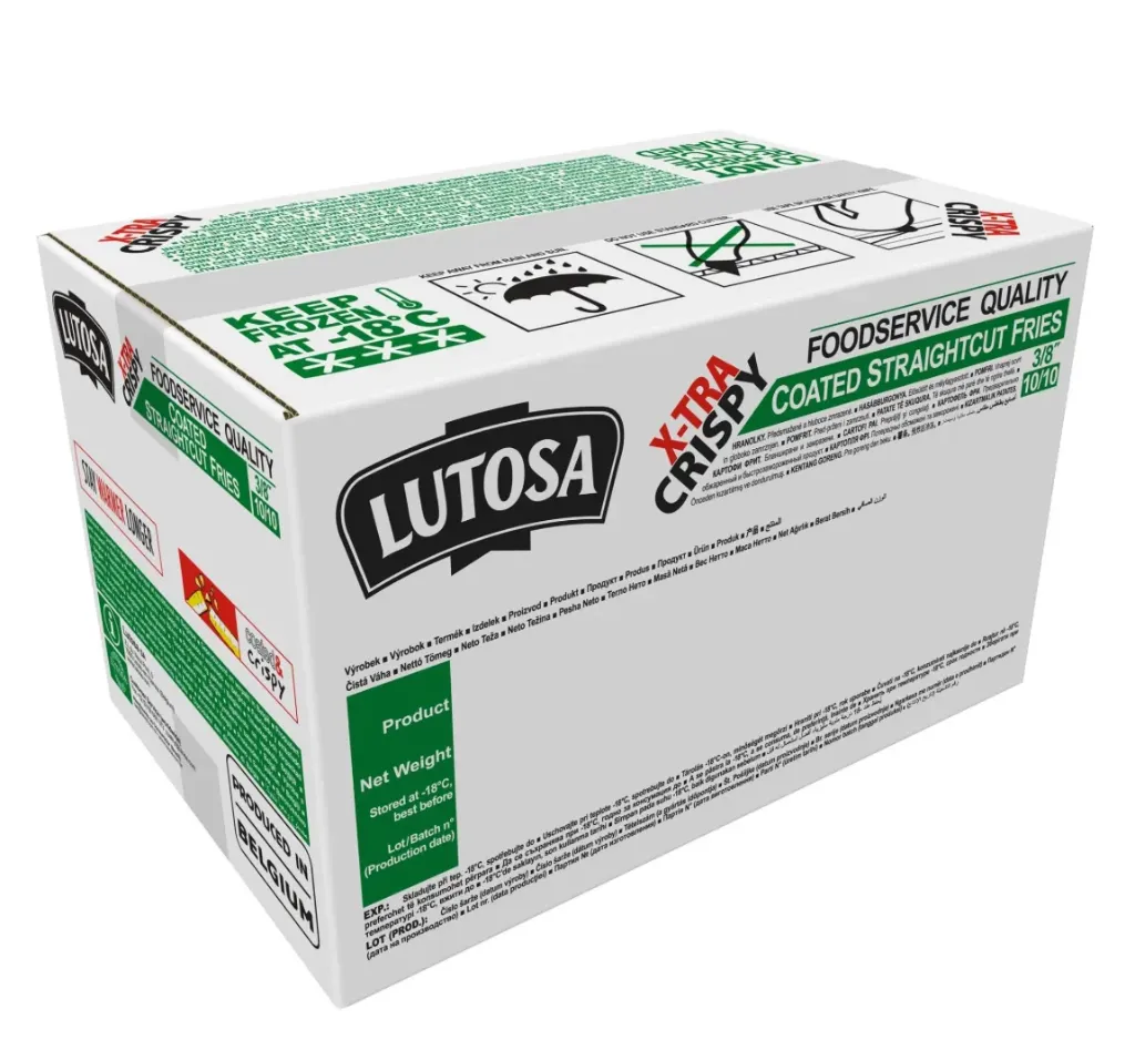 [32001328] FRITES 10/10 4 X 2,5 KG LUTOSA