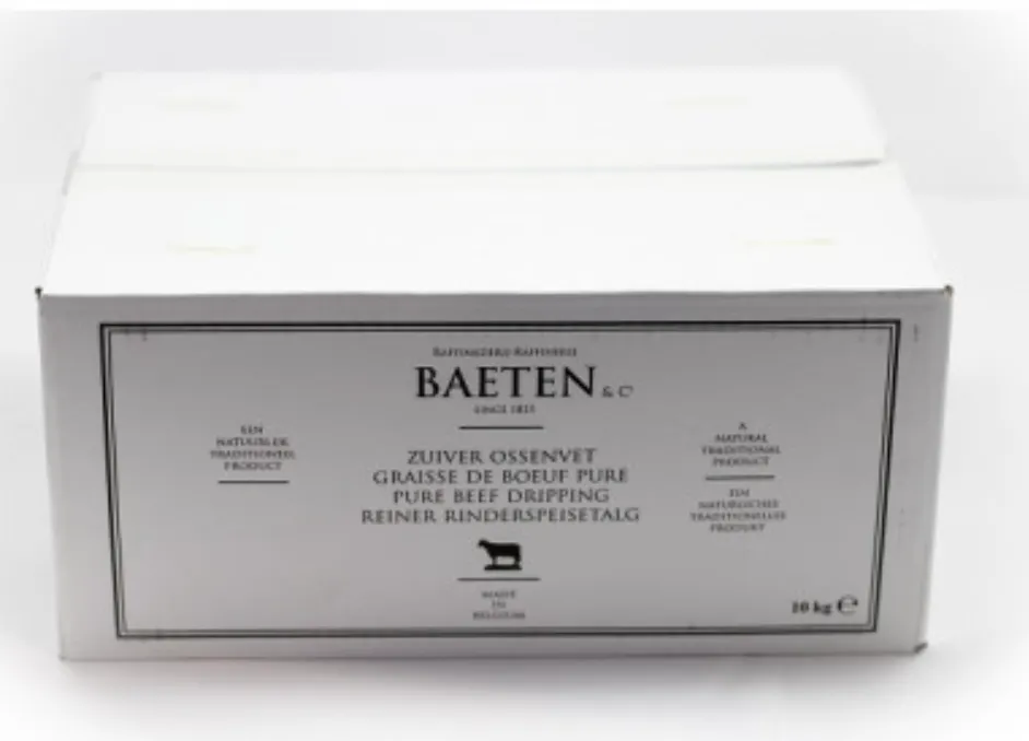 GRAISSE DE BOEUF HALAL 10KG BAETEN