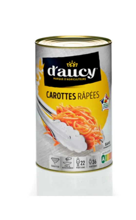 CAROTTES RAPÉES VICTORIA 4 KG
