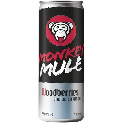 WOODBERRIES MONKEY MULE 4° CANS 25CL