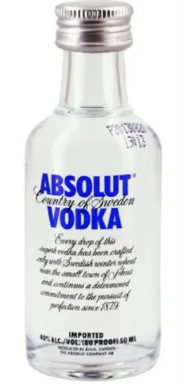 Absolut Blue 40.00° 0.050 L / 12 PIECE
