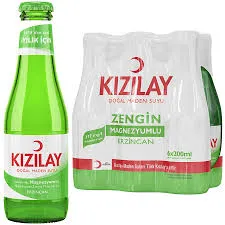 KIZILAY EAU MINERAL GAZEUSE 6X20CL / KIZILAY SADE SODA 6X20CL