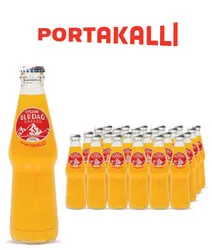 ULUDAG GAZOZ LIMONADE ORANGE 25CL BOUTEILLE VERRE / ULUDAG GAZOZ 25CL CAM 24LU PORTAKALLI