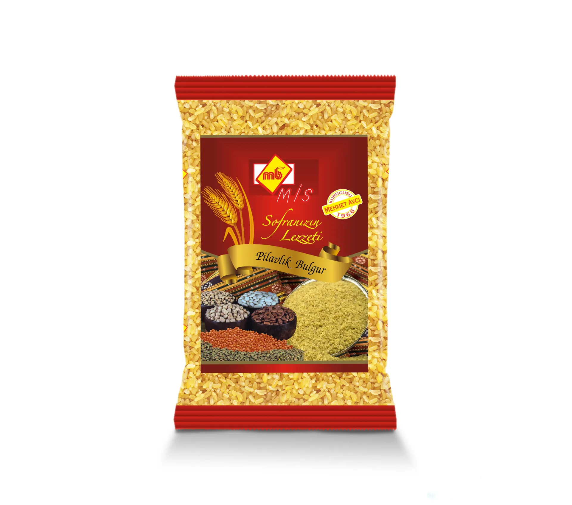 MIS PILAVLIK BULGUR 1KG/BOULGOUR GROS 1KG