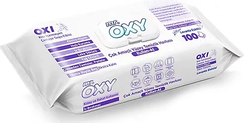 MISTER OXY LINGETTES / MISTER OXY ISLAK MENDIL LAVANTA LILA
