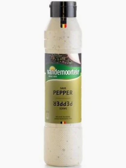 [084961] SAUCE POIVRE VANDEMOORTEL TUBE 1L