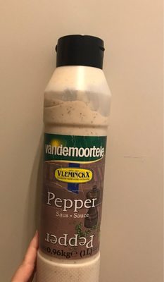 [1164] SAUCE POIVRE VANDEMOORTEL TUBE 1L
