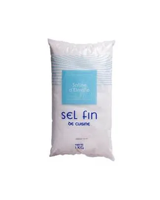 [084802] SALINE D EINVILLE SEL FIN CUISINE SAC POLY 1KG X 12