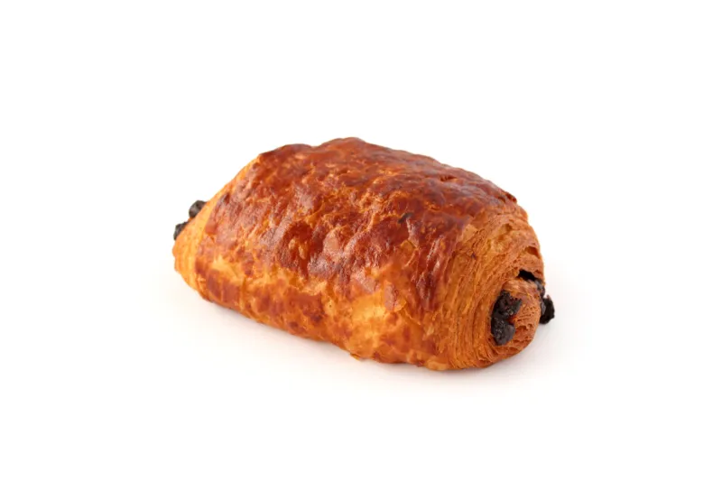 PAIN AU CHOCOLAT 21.5% BEURRE FIN CRU 80G X 165