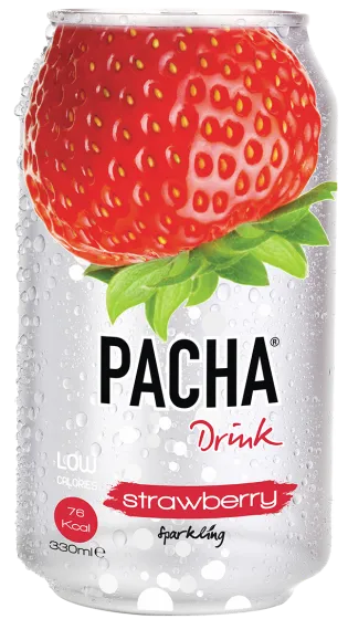 PACHA DRINK STRAWBERRY 330 ML