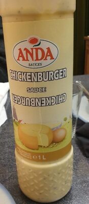 SAUCE CHICKENBURGER TUBE 1L ANDA