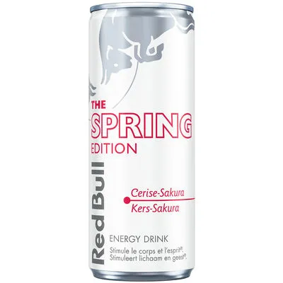 RED BULL SPRING EDITION CERISE/SAKURA CANS 25CL