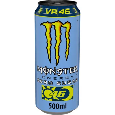 MONSTER ENERGY VALENTINO ROSSI ZERO SUGAR CANS 50CL