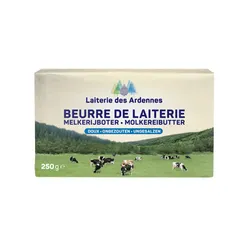 [80400] BEURRE DES ARDENNES DOUX 250G