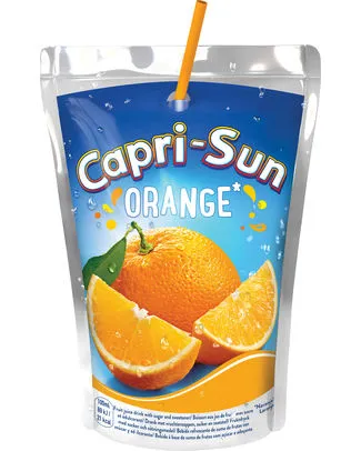 CAPRI-SUN ORANGE POUCH 20CL