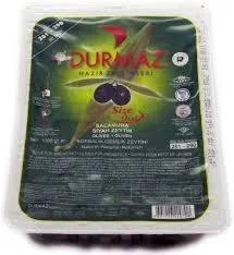 DURMAZ PET 650 EXTRA SIYAh ZEYTIN /OLIVES NOIRES