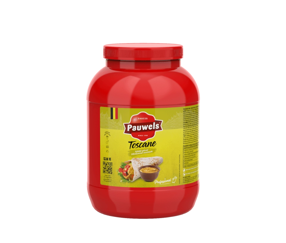 [1400] SAUCE TOSCANE PET 3L PAUWELS