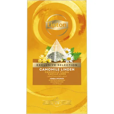 LIPTON EXCLUSIVE SELECTION CAMOMILLE LINDEN 25S