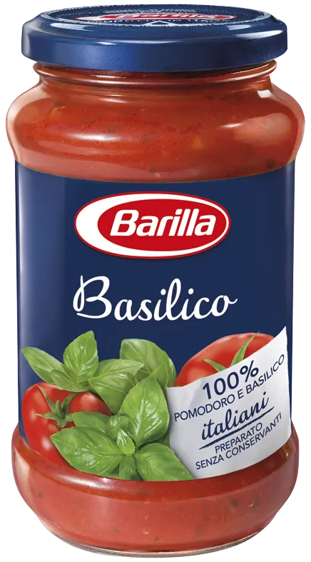 BARILLA SUGO BASILICO 400 GR X 6