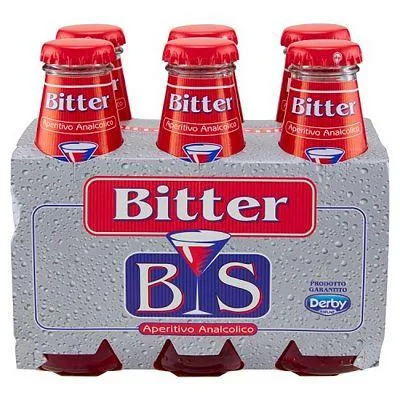 BS BITTER ROSSO 6X100ML X 4