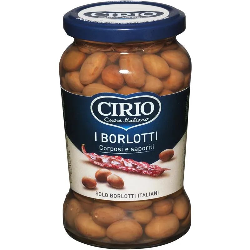 CIRIO BORLOTTI VETRO 370 GR X 12