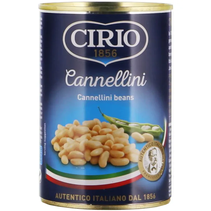CIRIO FAGIOLI CANNELLINI (HARICOT BLANC) 400GR X12